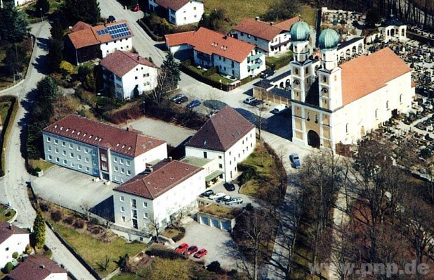 Kloster.Luftaufnahme